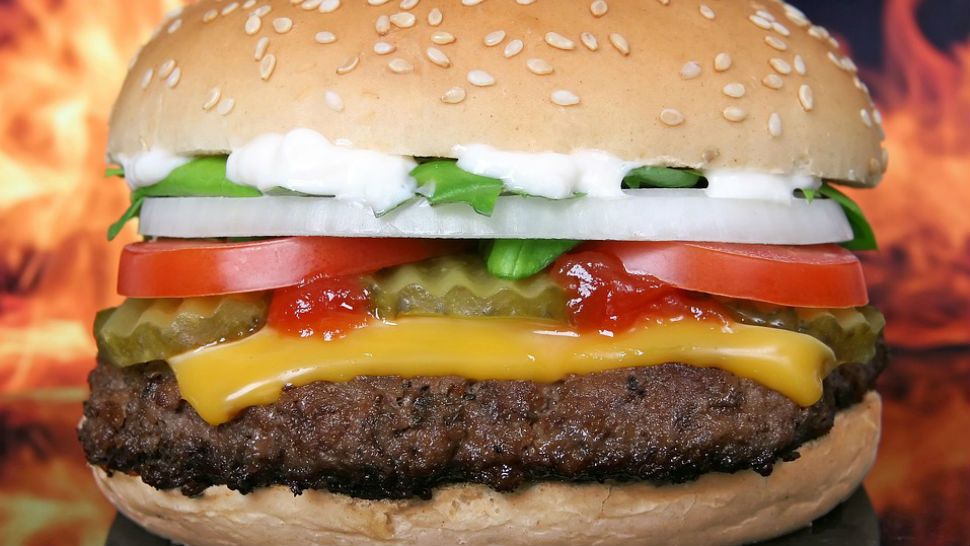 FILE photo of a cheeseburger. 