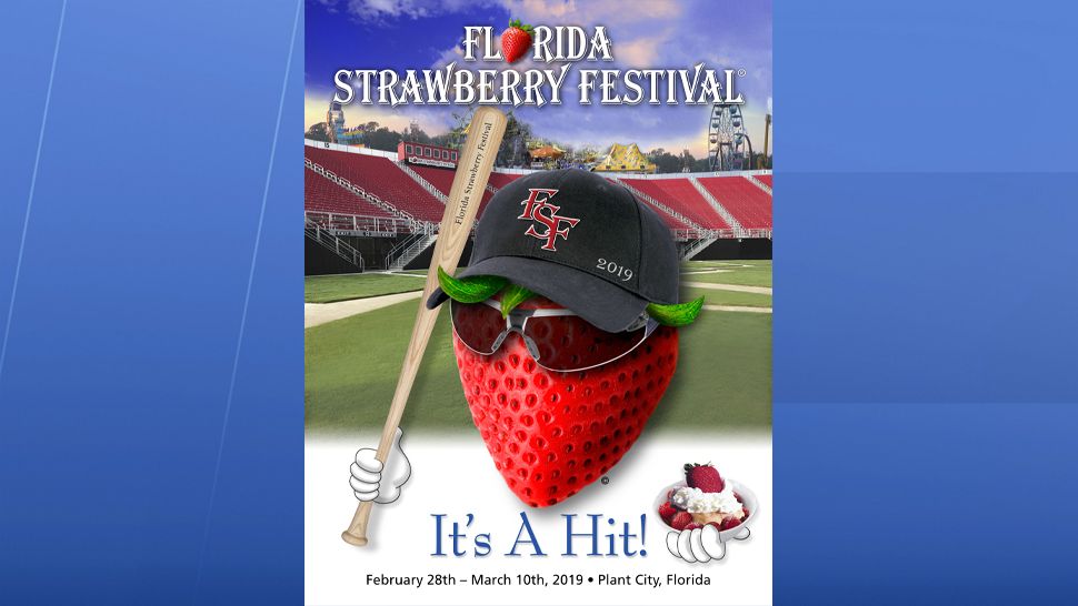 The Florida Strawberry Festival has announced its theme for the 84th annual event: "It's A Hit!" (Florida Strawberry Festival)