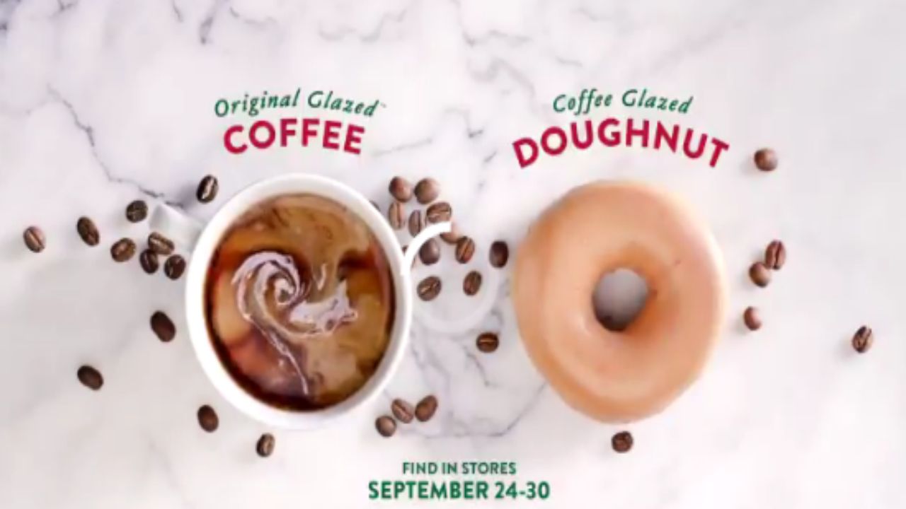 Krispy Kreme announces new coffee glazed doughnut
