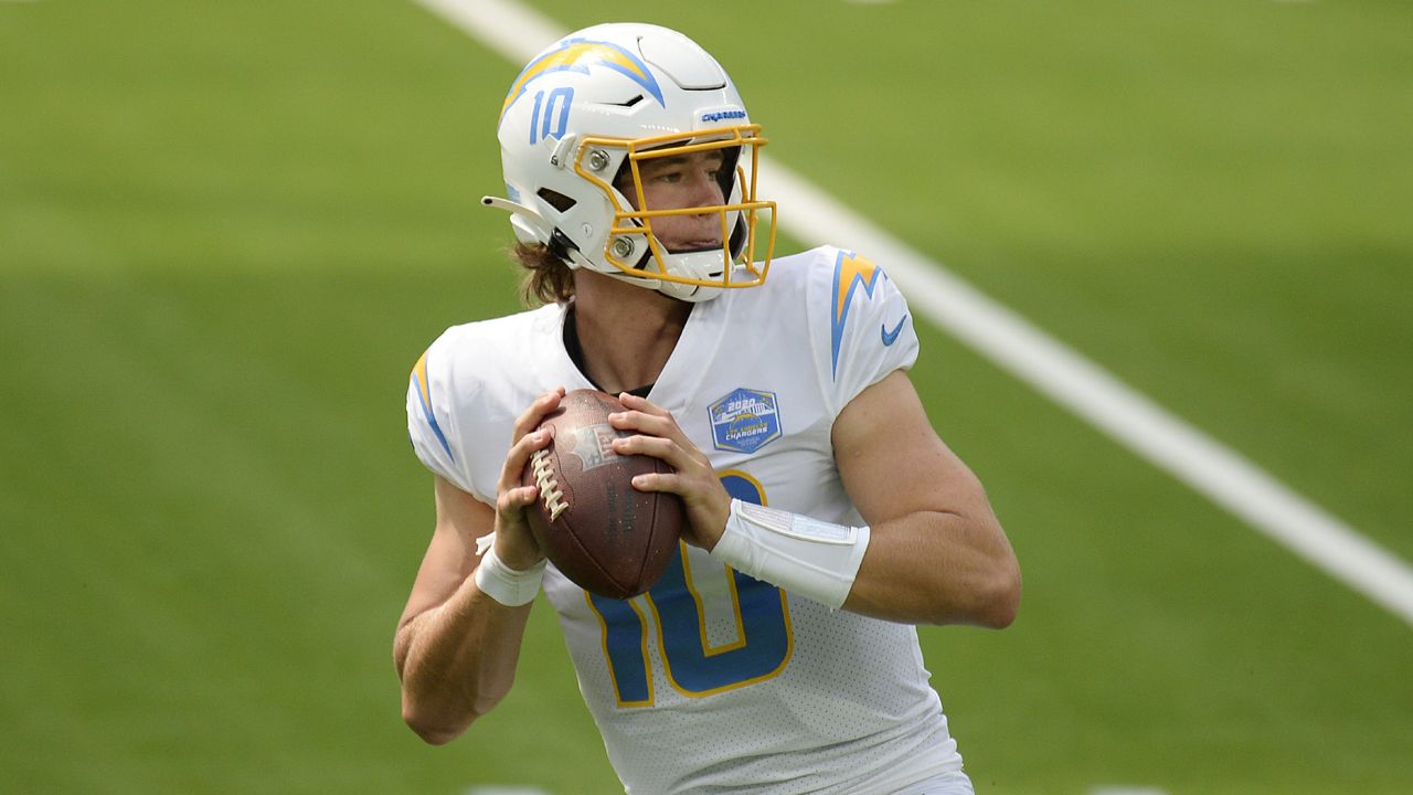 los angeles chargers quarterback justin herbert