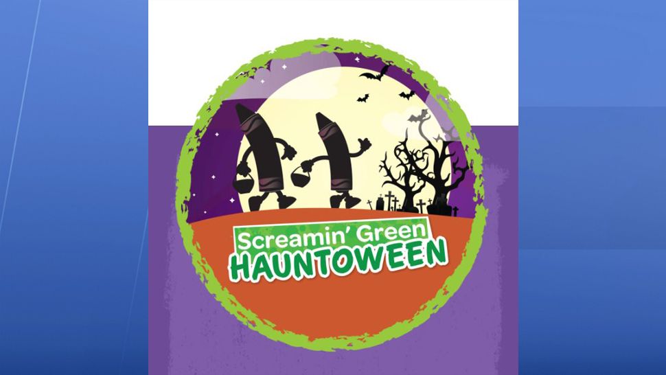 Crayola Experience's 'Screamin' Green Hauntoween' festivities kick-off Saturday, Sept. 22 and this year, you'll get an extra week of Halloween. (Crayola Experience website)