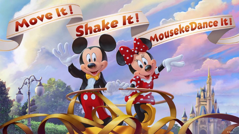 Mickey & Minnie's Surprise Celebration will debut Jan. 18 and feature music, dancing and more. (Photo courtesy of Disney)