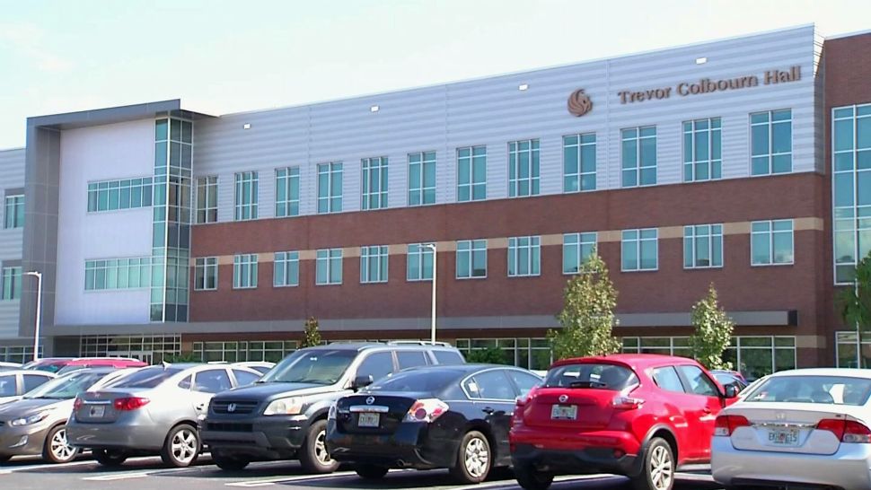 Trevor Colbourn Hall was built in 2014 at a cost of $38 million. UCF has acknowledged that funds were misappropriated in its construction. (Spectrum News 13)