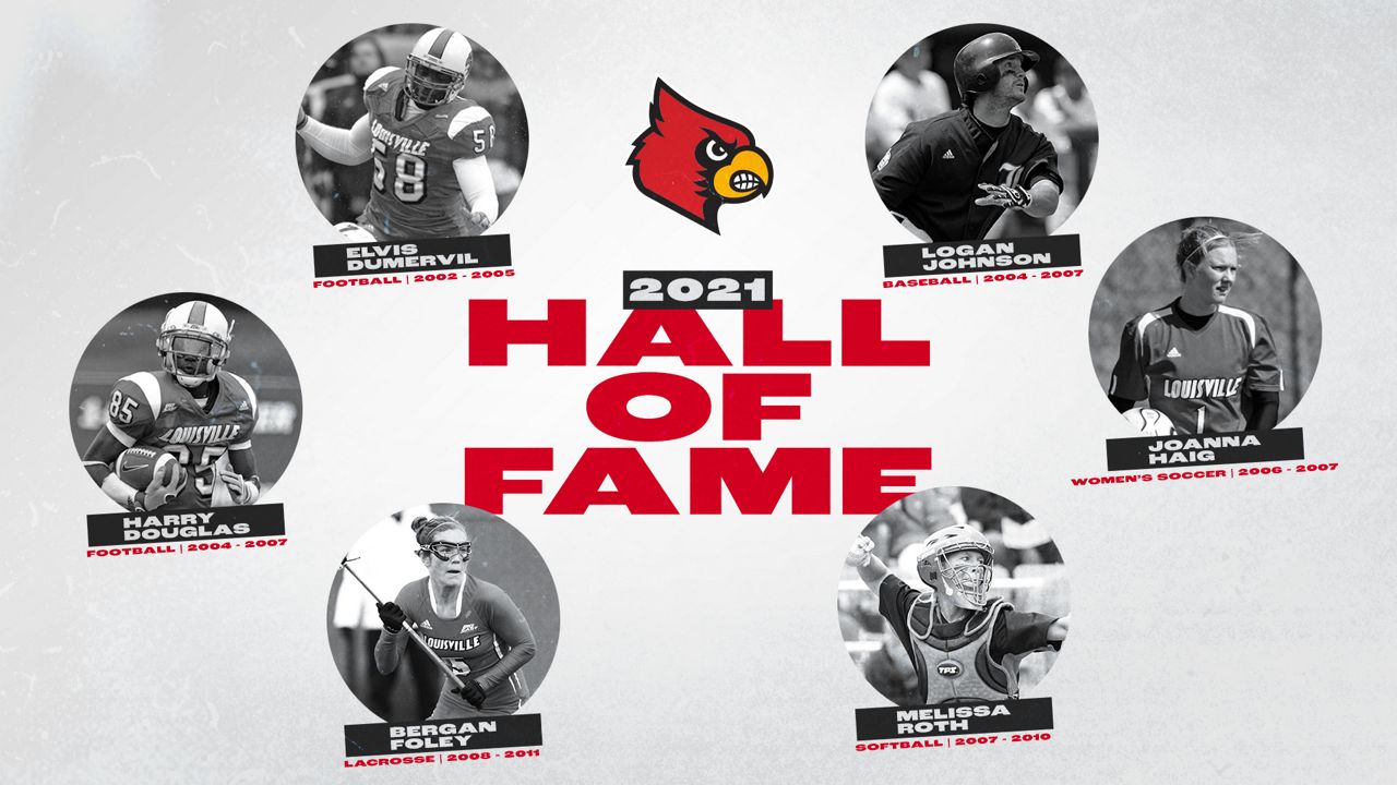 The 2021 UofL Hall of Fame inductees (University of Louisville Athletics)