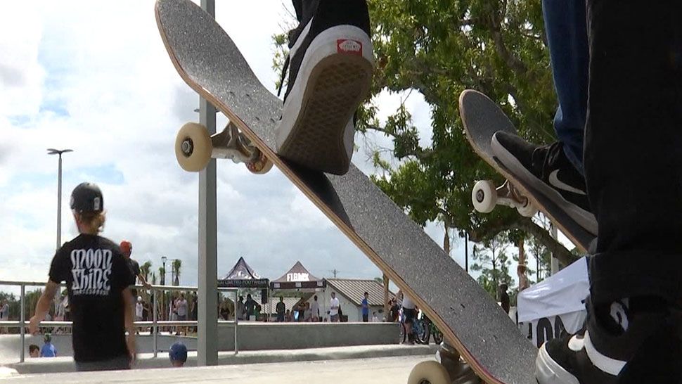 A new skate park has opened at the West Melbourne Community Park. (Krystel Knowles, staff)