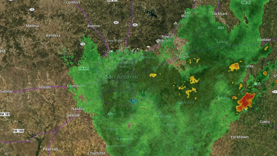 San Antonio radar. (Spectrum News)