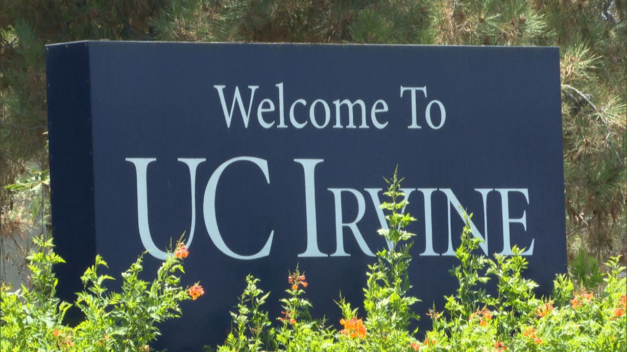 UC Irvine signage
