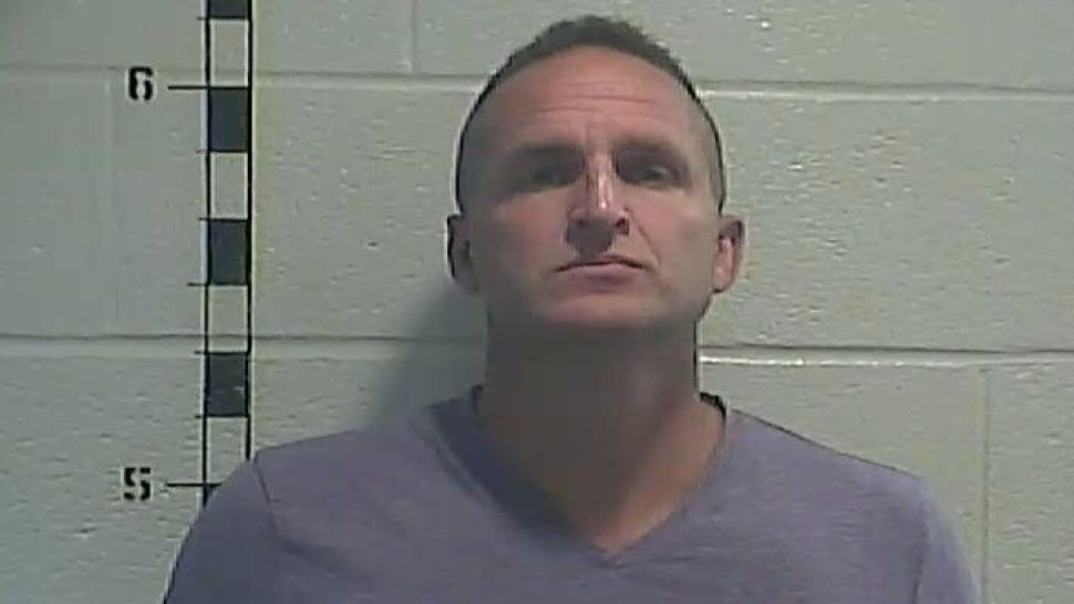 Former LMPD Det. Brett Hankison booked into the Shelby County Detention Center on Sept. 23.