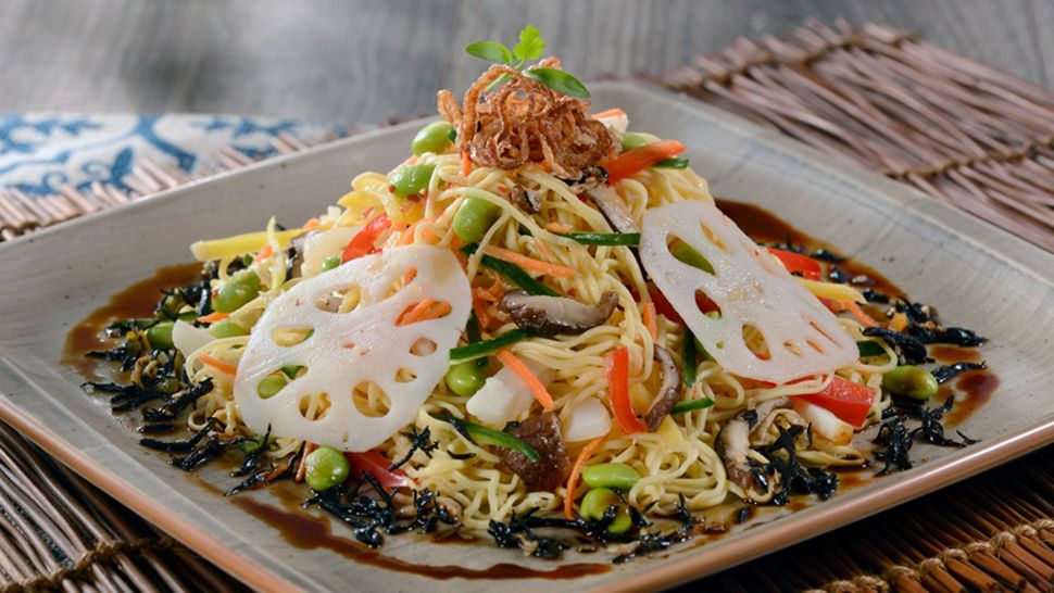 Shiriki Noodle Salad at Jungle Navigation Co. LTD Skipper Canteen at Magic Kingdom. (Courtesy of Disney Parks) 