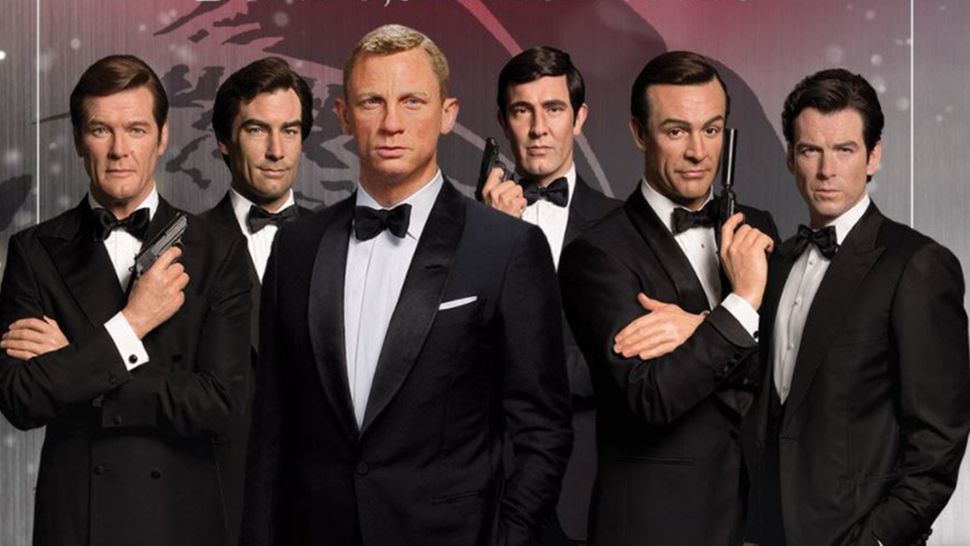Madame Tussauds Orlando is adding six James Bond wax figures to its lineup on October 5. (Courtesy of Madame Tussauds)