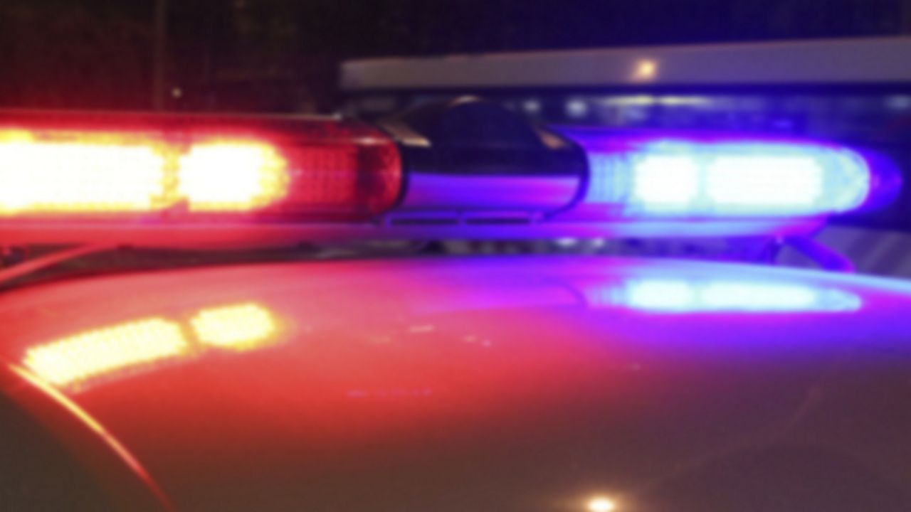 Police lights image