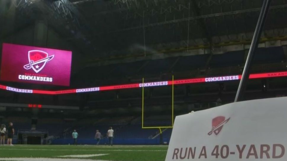 San Antonio Commanders Hold Open House at the Alamodome