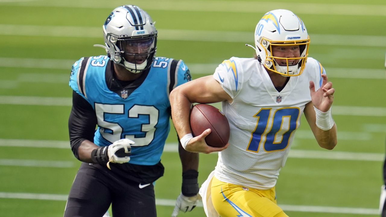 Carolina Panthers force 5 turnovers, beat San Diego Chargers – The