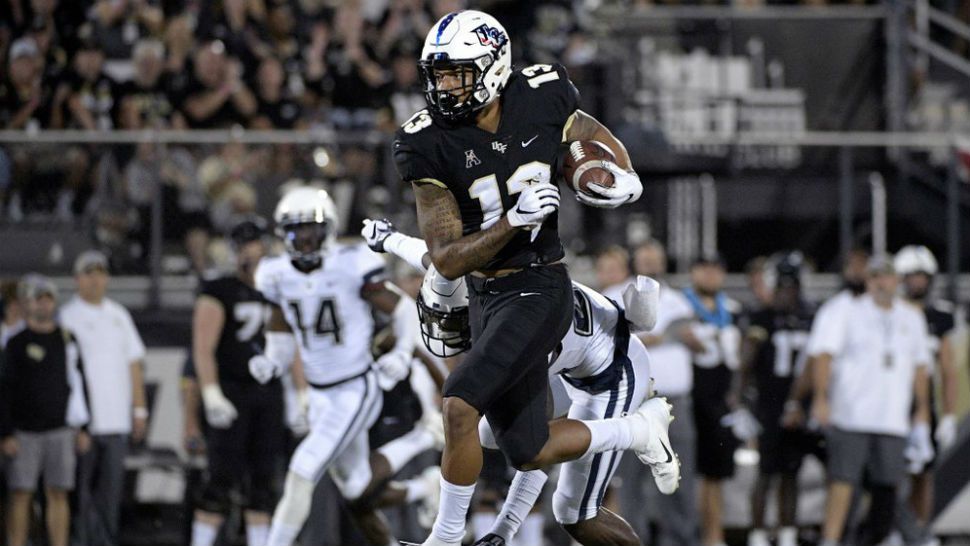 Former UCF Wide Receiver Gabriel Davis's Four Touchdown Receptions Sets NFL  Playoffs Record - Inside the Knights