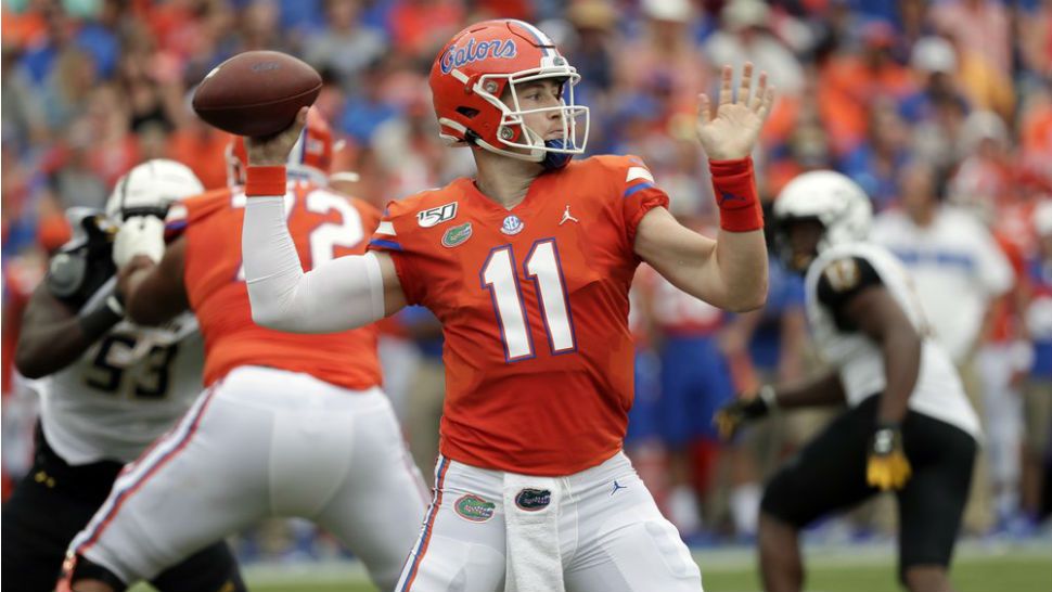 Kyle Trask Florida Gators Handle Towson in The Swamp