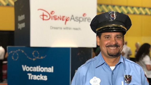 The Disney Aspire Expo was for employees who wanted to learn more about the program. (Paula Machado, staff)