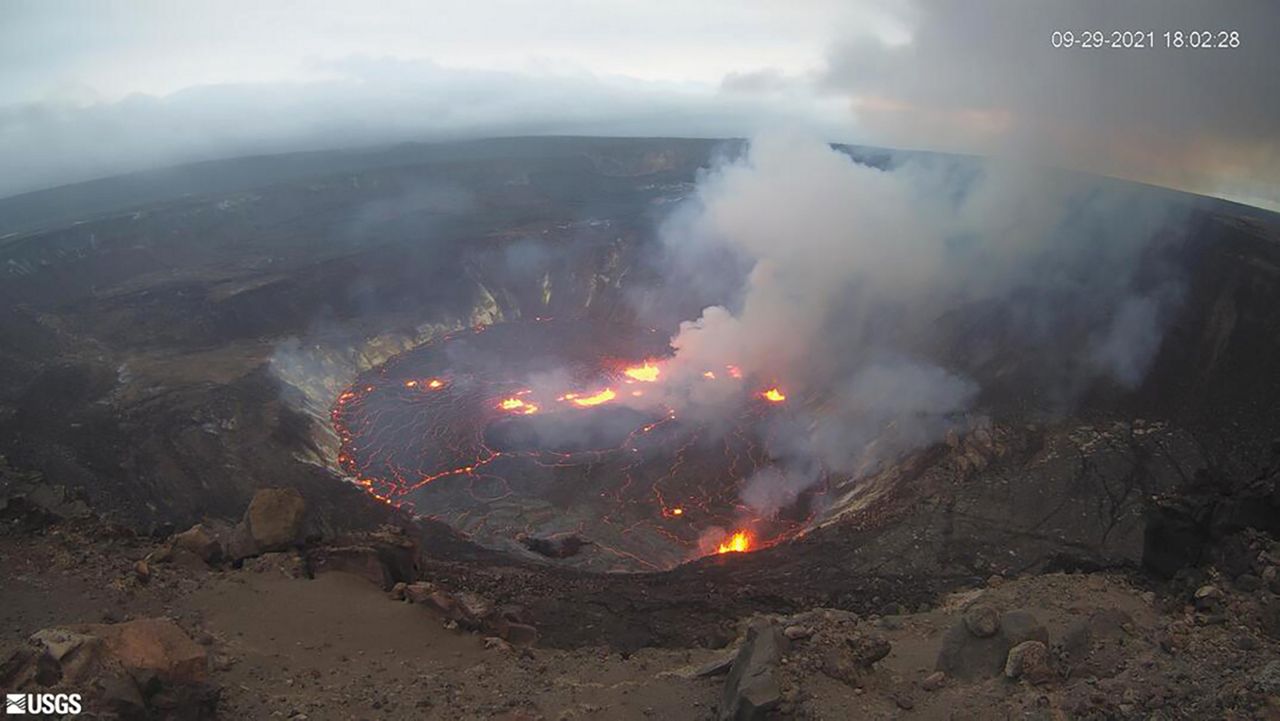 Hawaii's Kilauea volcano erupts within national park