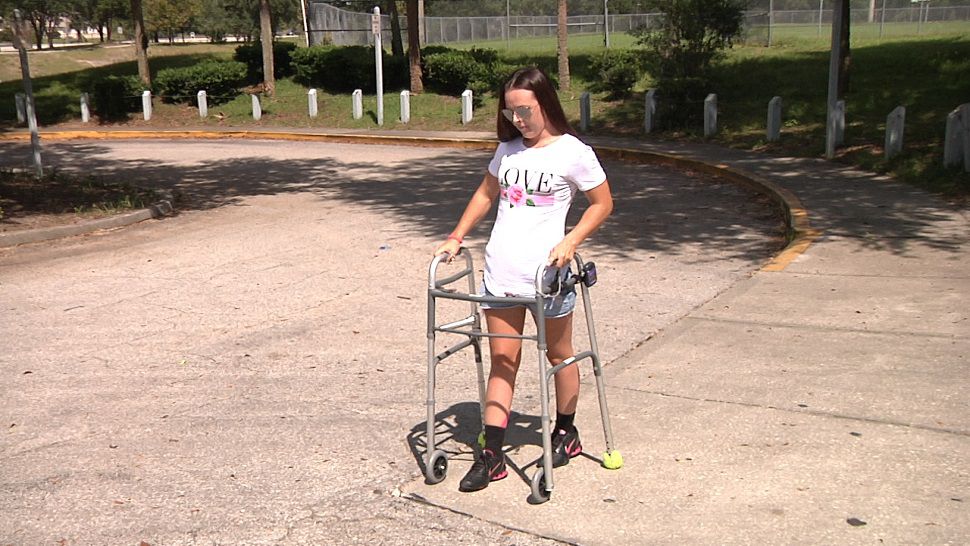 Breakthrough technology allows paralyzed woman to walk again