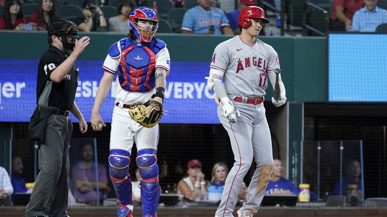 Garcia sets rookie HR record in 7-6 Rangers win over Angels