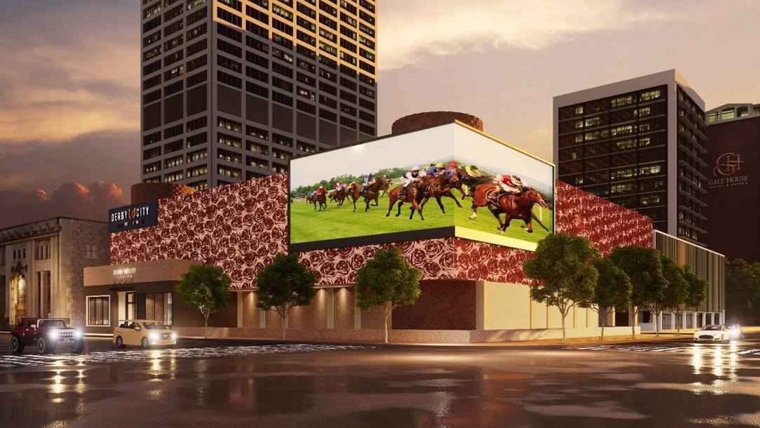 Derby City Gaming Downtown rendering
