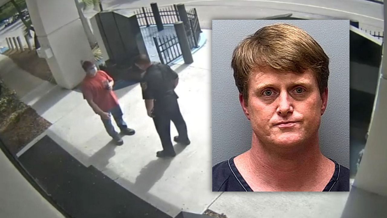 The Manatee County Sheriff’s Office said Benjamin Moulton reported to the office Wednesday and said he was responsible for killing Nicole Rose Scott. (Manatee County Sheriff's Office photos)