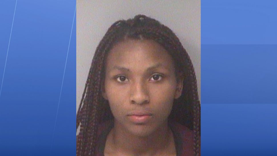 Charisse Stinson, 21, seen here in a 2017 booking photo, was arrested Tuesday and charged with 1st degree murder in the death of her 2-year-old son, Jordan Belliveau. (Pinellas County Sheriff's Office)
