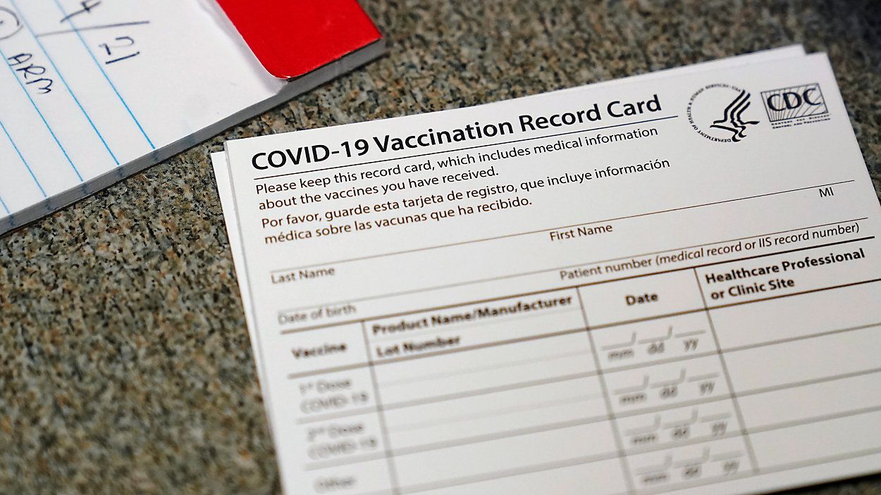 New York May Crack Down On Fake Vaccine Cards