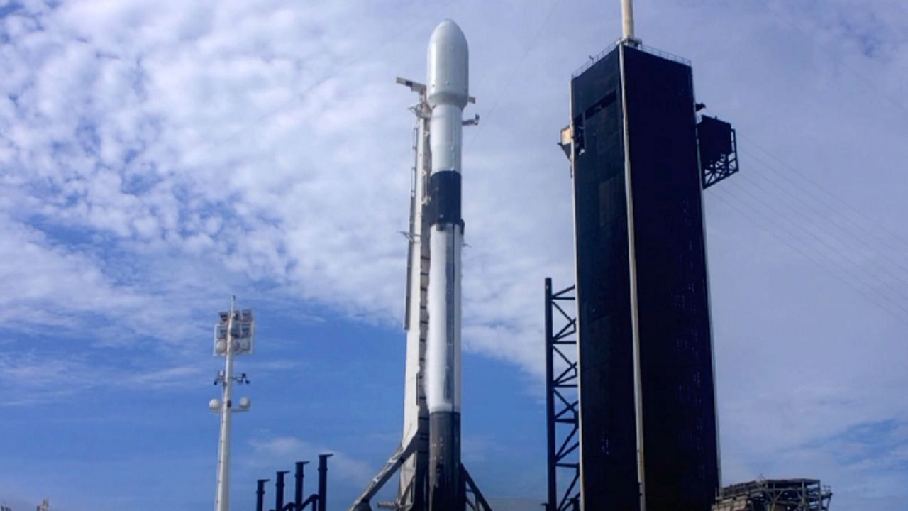 A Falcon 9 rocket launch scheduled for Thursday morning from Kennedy Space Center in Florida was called off with 18 seconds left due to a technical issue. (SpaceX)