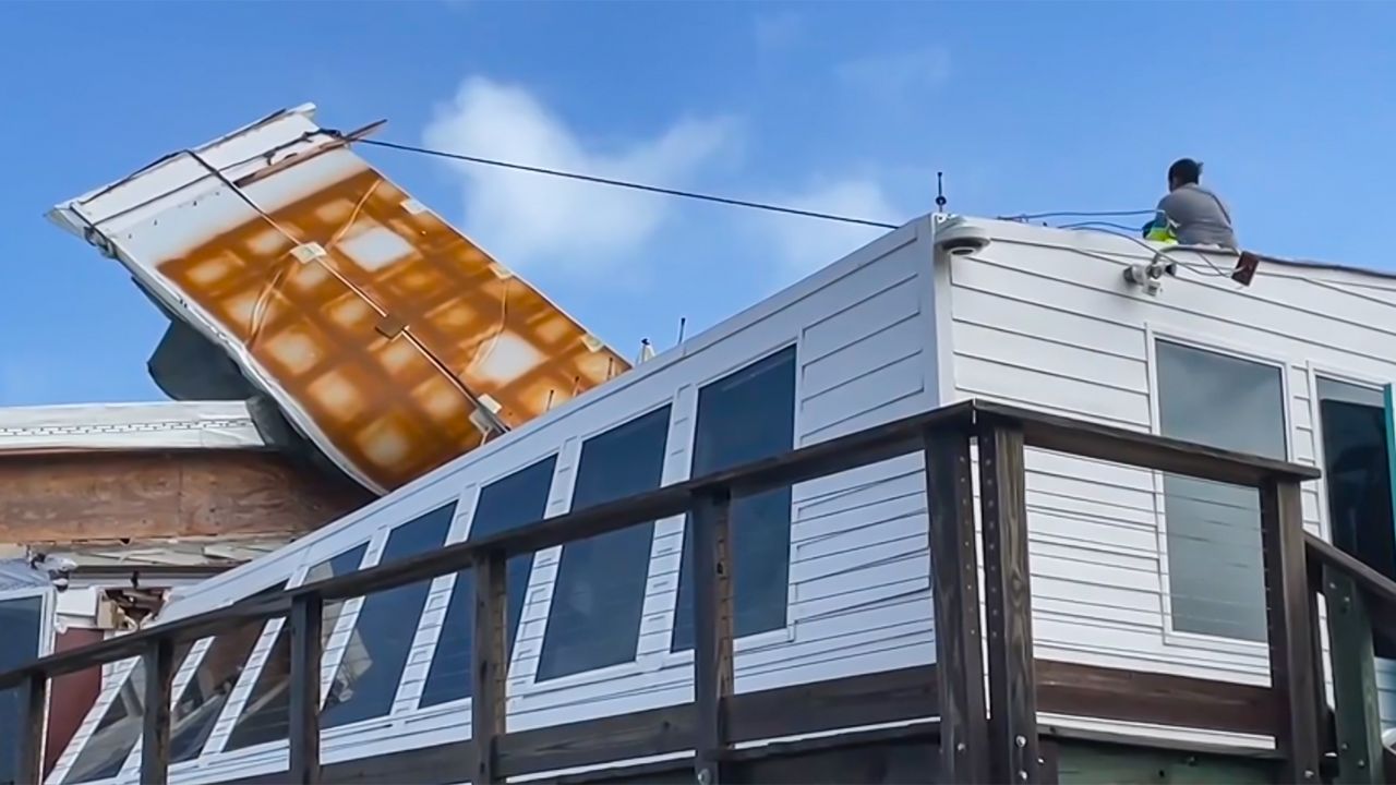 Cocoa Beach Pier damaged, neighbors clean up after Milton