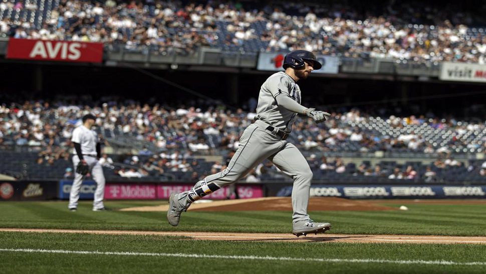 Christian Vazquez's walk-off homer lifts Red Sox over Rays - Los Angeles  Times