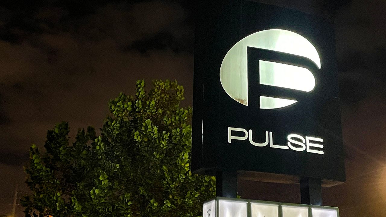 The Pulse nightclub, where a terror attack on June 12, 2016, left 49 people killed and dozens hurt. (Spectrum News 13/Celeste Springer)