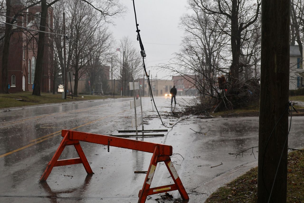 PHOTOS: Storms tear across southwest Michigan