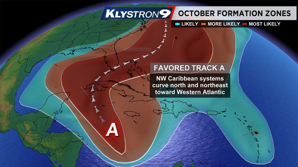 Even though the peak of hurricane season occurs in mid-September, most Floridians may call October “their peak of hurricane season” due to the amount of direct impacts from tropical systems over the years. (Nick Merianos/Spectrum Bay News 9)