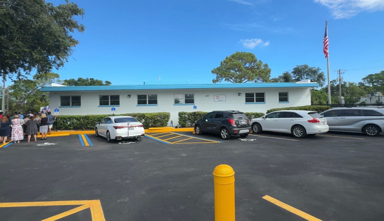 Funding for Under One Roof Gateway South came in part from opioid settlement money and HUD’s HOME-ARP program. County officials said women will begin to stay in the facility sometime this month. (Spectrum News/Julia Hazel)