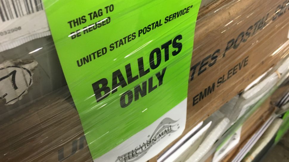 Four Bay area counties have mailed out their first batch of domestic ballots. (Dalia Dangerfield, Spectrum Bay News 9)