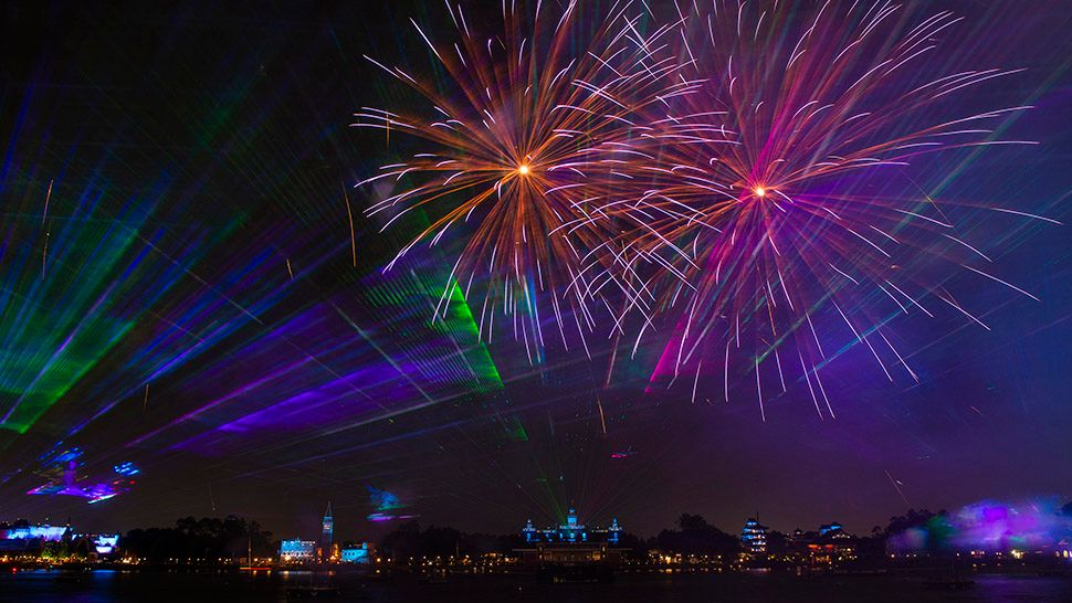 Epcot Forever, the limited-run fireworks show at Epcot, debuted October 2. (Courtesy of Disney Parks/David Roark)