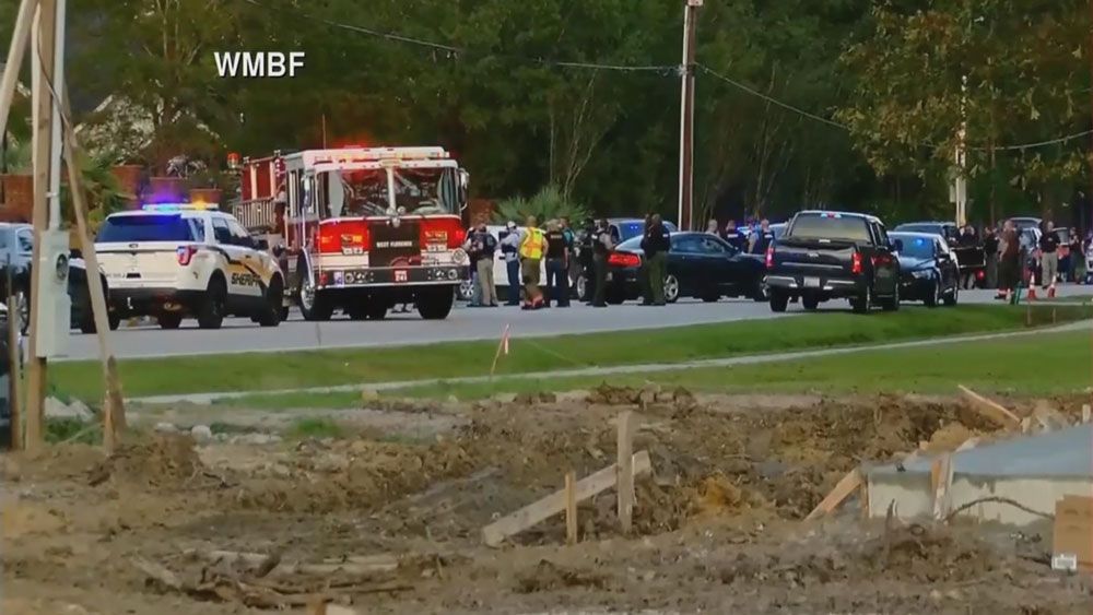 Florence County deputies and Florence police officers were responding to a call when they came under fire in South Carolina. (CNN)