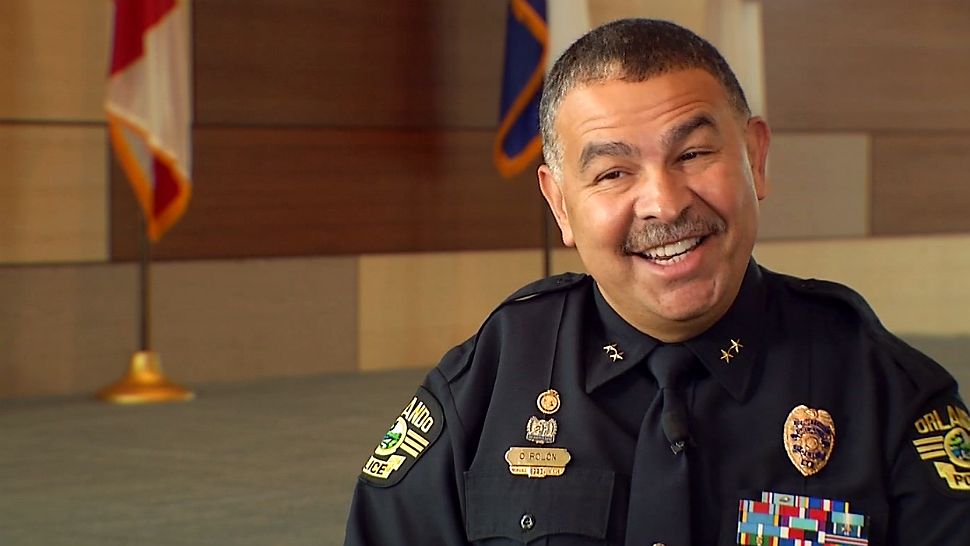 Orlando Police Chief Orlando Rolón has announced that he will be retiring in November after 30 years with the department. (File Photo)