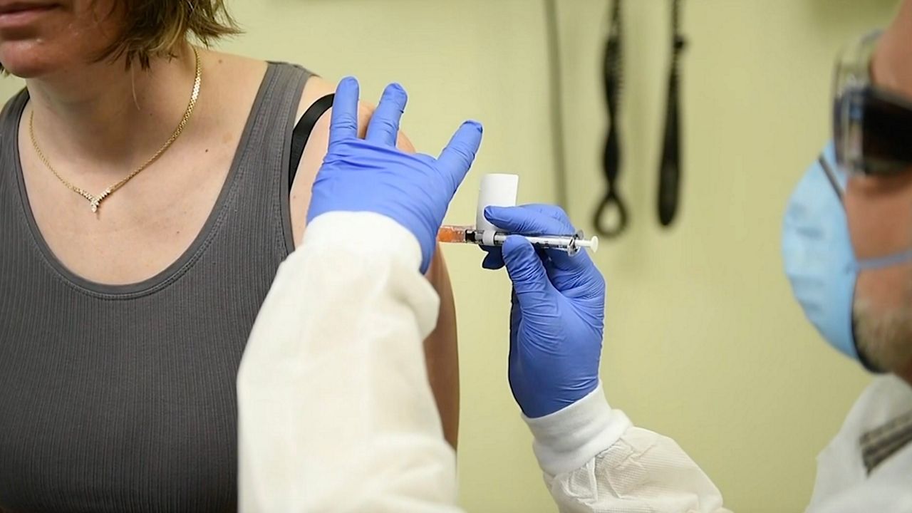 A person receives a vaccination in this file image. (Spectrum News/FILE)