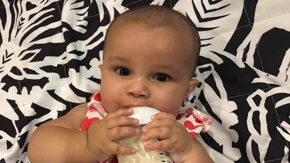 Khloe Williams, 7 months old, died Friday after she was attacked by a dog. (Trevor Pettiford, staff)