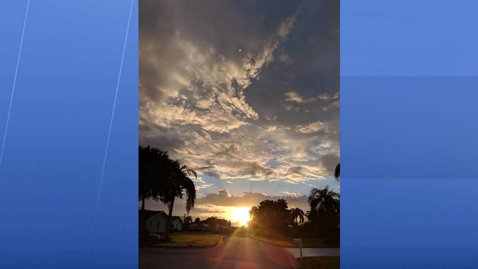 Submitted via the Spectrum Bay News 9 app: A beautiful sunset in West Bradent on Saturday, September 6, 2018. (Judi Lewis, viewer)