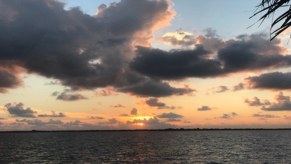 Submitted via the Spectrum News 13: Sunset over Indian River in Sharpes on Saturday, October 7, 2018. (Charlene Sundall, viewer)