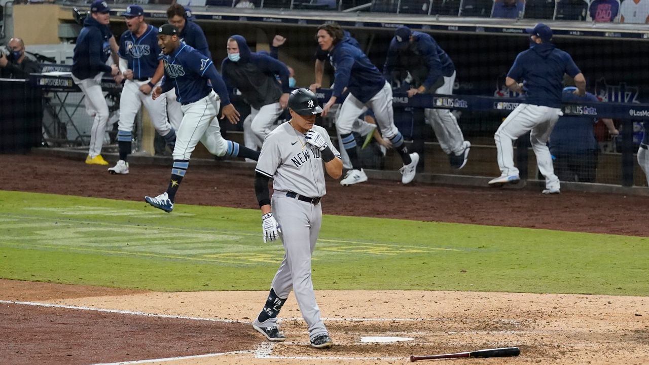 Yankees lose to Rays, drop fifth straight series