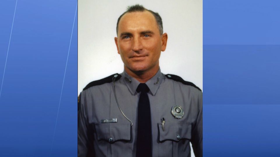 On March 18, 1970, while flying one of the Highway Patrol's aircraft over Interstate 4 for a traffic operation near Lakeland, Trooper John C. Hagerty, 44, was struck by a low-flying military aircraft and suffered fatal injuries. (Florida Highway Patrol)
