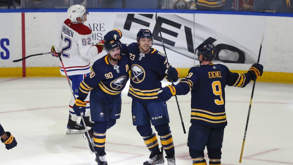 Late goal lifts Sabres to 4-3 win over Canadiens