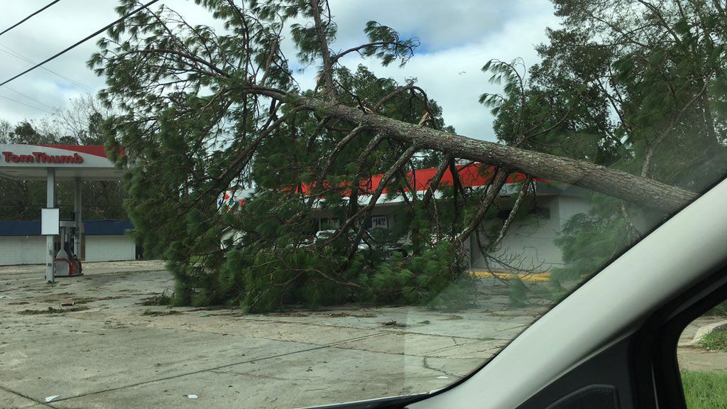 Hurricane Damage in the Florida Panhandle.