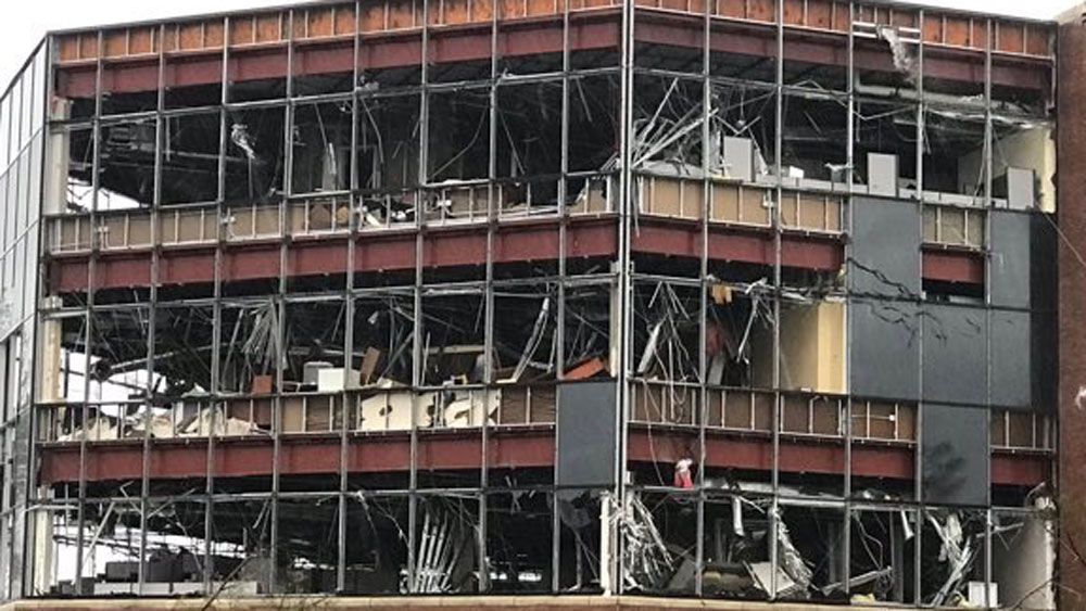 Hurricane Damage in Panama City.