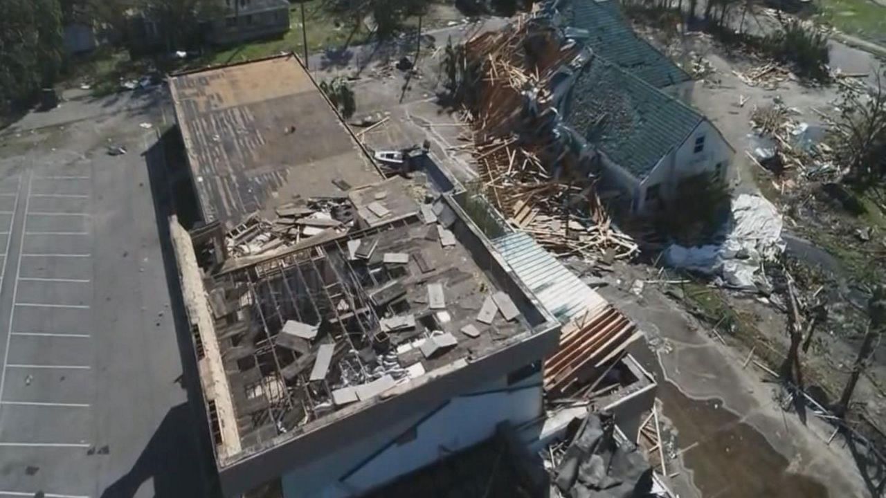 Hurricane Michael damage