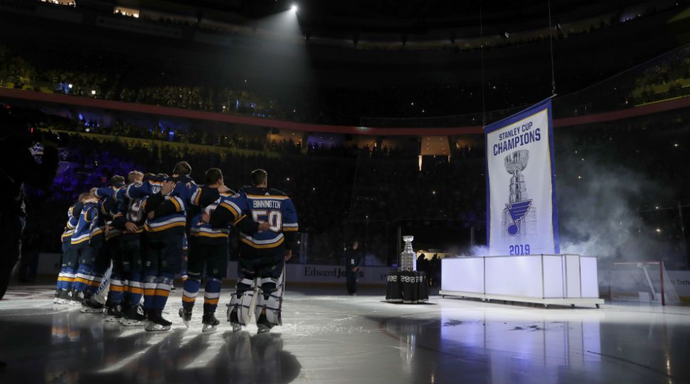 Blues 2019 Stanley Cup Flag