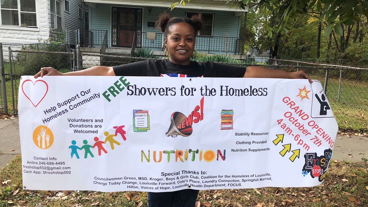 Free Showers For Homeless At New Site In West Louisville